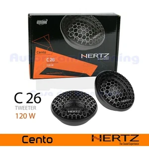 Hertz Serie Cento C 26 Coppia Tweeter Altoparlanti Da 26mm 120W Neodimio Tetolon - Foto 1 di 5
