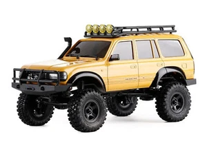 Precision-Crafted 1:18 TOYOTA LC80 RTR Yellow FMS11831RTRYL - Picture 1 of 5