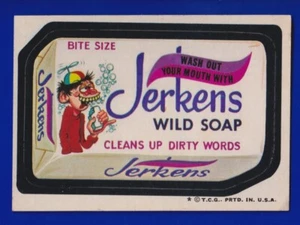 JERKENS 1974 TOPPS WACKY PACKAGES series 6 VG-EX - Picture 1 of 2