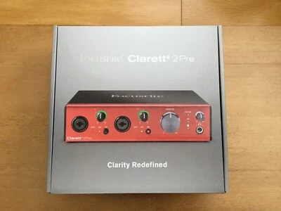 Brand New Focusrite Clarett+ 2Pre USB-C Audio Interface  - Image 1 of 4