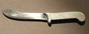 Altes Anschneidemesser HAUPTNER aus der Anatomie, sterilisierbar, schwer 235g - Bild 1 von 10