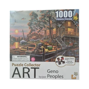 Puzzle Collector Art 1000 Piece Jigsaw Puzzle Geno Peoples - Picture 1 of 2