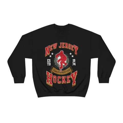 New Jersey Devils Sweatshirt Hockey Apparel Gifft Men Women Cover