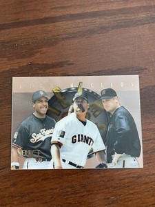 1996 Select Team Nucleus Barry Bonds/Matt Williams/Rod Beck Card #18 - Giants