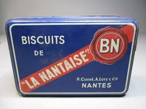 DV11265 BOITE METAL FER Biscuits de La Nantaise BN - Galette flamande - Imagen 1 de 8