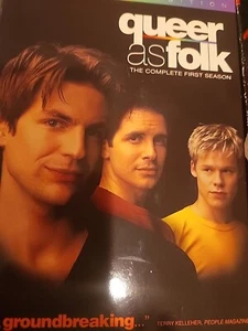 First Season Queer as Folk 5 Tape VHS SET Collectors Edition 2001 No Vol2 (648) - Foto 1 di 3