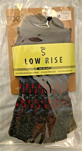 Calcetines ToeSox Media Puntera Agarre Bajo Festival Yoga Pilates Algodón Orgánico Talla M - Imagen 1 de 6