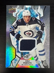 2021-22 Upper Deck Ice RC Trikots #104 Cole Perfetti - Jets - Bild 1 von 1