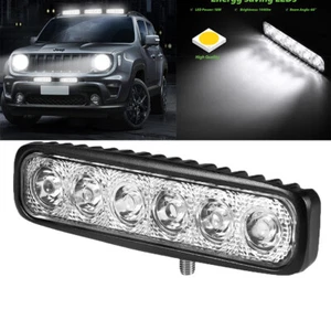 Faro de trabajo LED 18W 12V 24V Light Bar Offroad faros tractor 6500K - Imagen 1 de 12