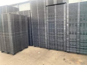 Lightweight Nesting Plastic Pallets 1200x1000 Grade A - Used - Stack of 88 - Picture 1 of 1