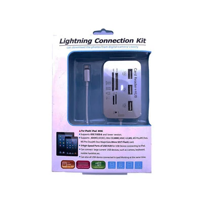 Connection Kit | Card Reader + 3 high-Speed Pots Of USB Hub - Image 1 of 2