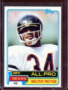 1981 Topps Football # 400 Walter Payton (NM-MT) Near Mint to Mint - Picture 1 of 2