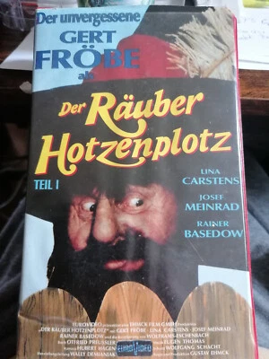VHS RARITÄT: DER RÄUBER HOTZENPLOTZ  (1974) MIT GERT FRÖBE - Bild 1 von 2
