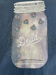 RARE Dead & Company 2019 Summer Tour T Shirt Charlotte NC PNC Amphitheater READ - Picture 1 of 9