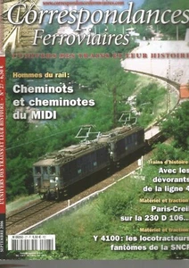 CORRESPONDANCES N°27 HOMME MIDI / PARIS CREIL 230 D 106 / Y 4100 / EVS /TGV C-03 - Picture 1 of 2