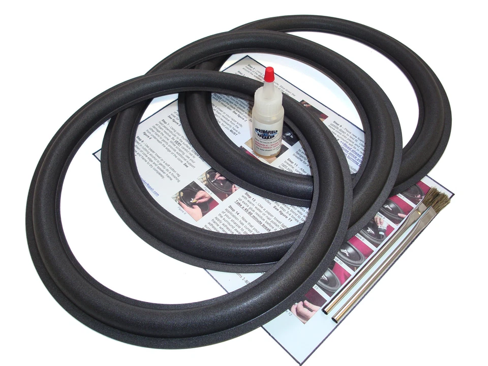 SPRINGFIELD SPEAKER JL Audio 12W3 Foam Surround Repair Kit - 12W3v2 - 3JL123-01