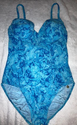 Traje de baño Sunflair de Jutta Friemann talla 8C azul de una pieza Foto 1 de 4
