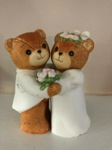 Vintage Lucy And Me Figurine 1982 Bride Groom Wedding Cake Topper Couple NICE! - Picture 1 of 3