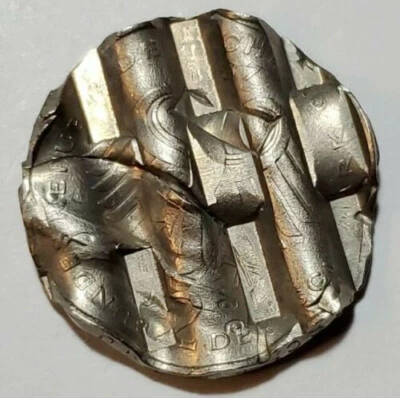  GERMANY 2 MARK - DBL STRUCK WAFFLED  CANCELLED - Lot T119 - Image 1 of 3