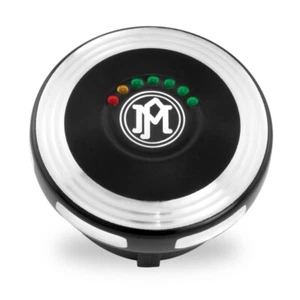 Performance Machine LED Fuel Gauge Merc - Contrast Cut 0210-2025MRC-BM - Picture 1 of 1