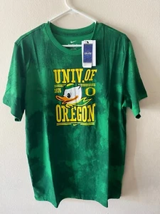 Nike Men's Oregon Ducks Green NRG Cotton T-Shirt Size Large - Picture 1 of 4