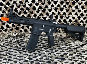 Lancer Tactical Gen 2 Hellion M-LOK 7" Core Series AEG Airsoft Gun -Black/Silver - Picture 1 of 8