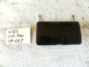 1998-01 Mercedes Benz ML ML320 ML430 ML500 W163 Left Rear Black Tow Hook Cover - Picture 1 of 6