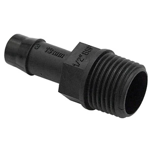 Director 13mm x 15mm Male Irrigation Garden Pipe Polytube Fitting Pack 25 - Picture 1 of 1