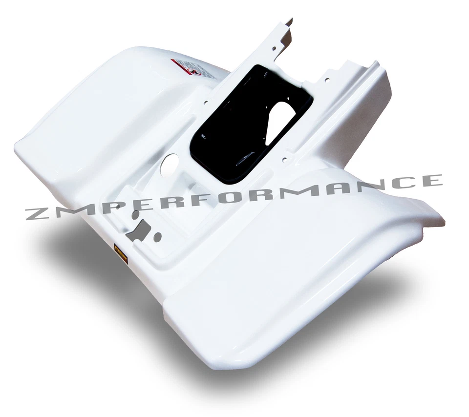 NEW YAMAHA YFS 200 BLASTER WHITE PLASTIC REAR FENDER PLASTICS - Image 1 of 1