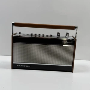 Radio Transistor Ferguson Caravelle Vintage Modelo 3156 Funcionando Hecho en el Reino Unido - Imagen 1 de 22