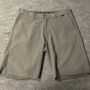 Travis Mathew Shorts Herren 36 grau Golf Freizeit Performance Chino - Bild 1 von 8