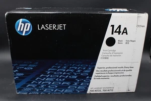 Genuine HP 14A Black High-yield Toner Cartridge - Sealed, Damage box - Picture 1 of 5