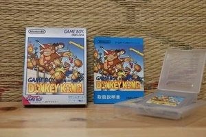 Donkey Kong w/box manual Japan Nintendo Gameboy GB Very Good Condition! - Picture 1 of 4