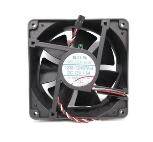 Ventilateur de refroidissement 3 fils 1PC JMC/DATECH 1238-12HBTA-4 12V 1.5A 12CM 12038 - Photo 1/2
