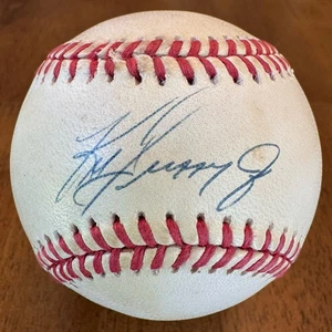 Ken Griffey Jr. Signed Autographed American League Baseball Ball JSA COA Toning - Picture 1 of 9