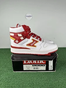 Size 9.5US - Etonic Akeem The Dream 1 Hakeem Olajuwon Rockets Red White - Picture 1 of 15