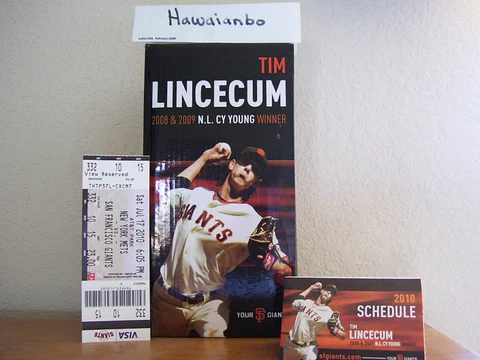 San Francisco SF GIANTS TIM LINCECUM 2 x CY YOUNG BobbleHead SGA NEW Cover