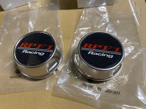 ENKEI RPF1 CENTER CAP HI TYPE SET x2 PCS FOR RPF1 16/17/18 INCH RPF1RS CAA-49B - Picture 1 of 6