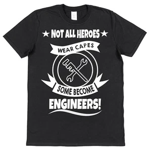 Hero Engineer T-Shirt Industrial Electrical Chemical Civil Engineer Gift Idea - Picture 1 of 1