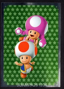TOAD TOADETTE 🍄 CROMO STICKER #9 ⭐ SUPER MARIO BROS PLAY TIME 👨 2023 PANINI - Imagen 1 de 2