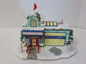 N G218 Hawthorne Village Rudolph's Christmas Town Tischlerschlitten Reparatur, - Bild 1 von 7