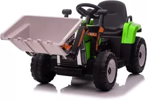 NEUHEIT!!! R/C Elektro Bagger /Traktor + Anhänger 12V 2xMotor |BLUETOOTH | Musik - Bild 1 von 9