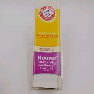 NEW box of 2 Arm Hammer Odor Eliminating Vacuum Filter 64554A Hoover Windtunnel - Image 1 of 4
