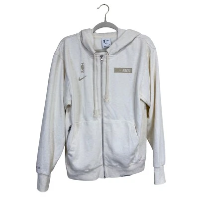 Chaqueta con Capucha Nike Edición Estándar Orlando Magic NBA Cremallera Completa Beige Para Hombre Talla S Foto 1 de 4