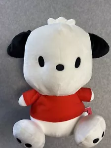 NEW Sanrio Pochacco Plush Dog Puppy Stuffed Animal Red Sweater Japan 14” - Picture 1 of 8