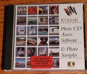 Kodak PhotoEdge Photo CD Software Version 1.1 Vintage 1991 RARE - Picture 1 of 2