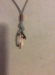$45 Kenneth Cole Pave Double Circle Pendant  Kc 690B - Picture 1 of 4