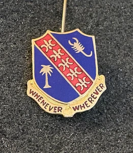 US Army 148th Field Artillery PB Pinback 9M Meyer DUI DI Insignia Crest Pin - Picture 1 of 4
