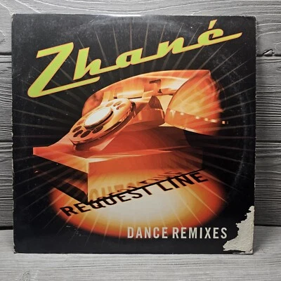 Zhane “Request Line” Dance Remixes  LP/12” Single  1997 - Image 1 of 4