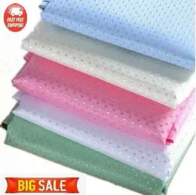 Diamond Shower Curtain Polyester Fabric Waterproof Bathroom Curtain & Free Hooks - Image 1 of 4